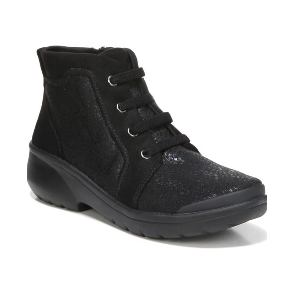 BZEES Kick Back Washable Booties Ankle Boots Stretch Black Womens Size 10M‎